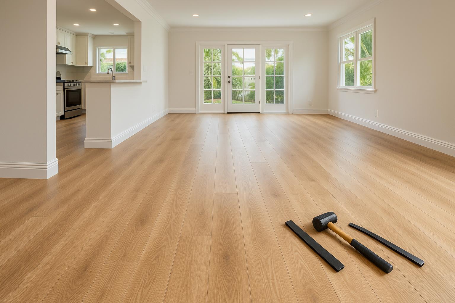 Flooring Installation service by Lower Level Basement Contractors